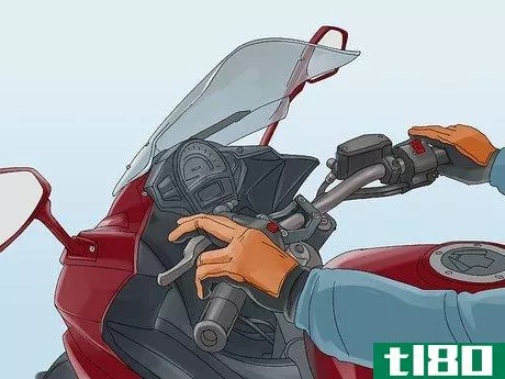 Image titled Brake Properly on a Motorcycle Step 5