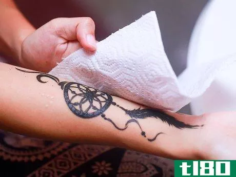 Image titled Care for a Henna Design Step 5