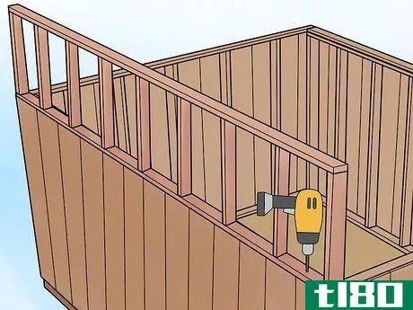 Image titled Build a Lean to Shed Step 13