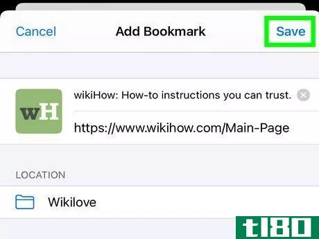 Image titled Bookmark on an iPad Step 23