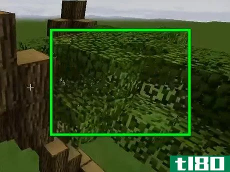 Image titled Build Trees in Minecraft Step 4