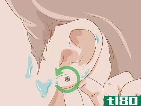 Image titled Care for Newly Pierced Ears Step 5