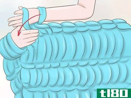 Image titled Arm Knit a Blanket Step 7