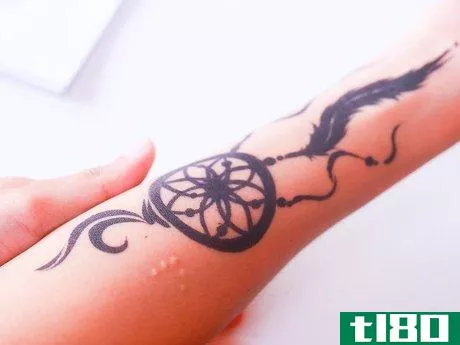 Image titled Care for a Henna Design Step 9