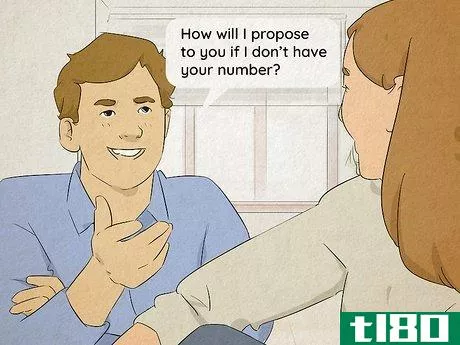 Image titled Ask a Girl for Her Number in a Funny Way Step 4