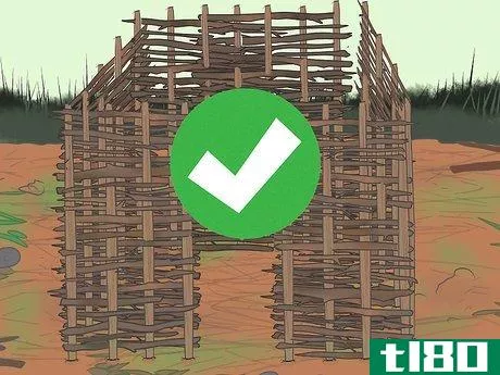 Image titled Build an Easy Woven Stick Fort Step 11