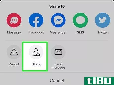 Image titled Block Users on TikTok Step 3