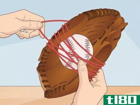 Image titled Break in a New Baseball Glove Step 4