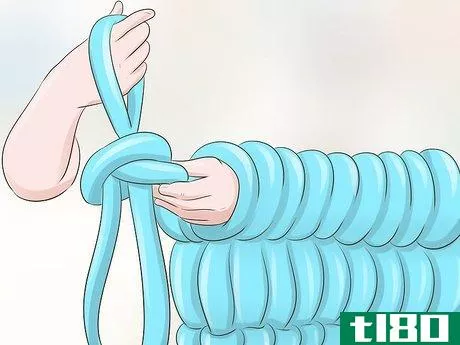 Image titled Arm Knit a Blanket Step 6
