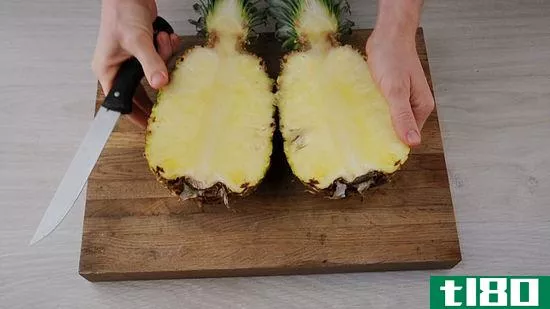 如何切菠萝(carve a pineapple)