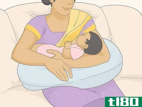 Image titled Avoid Sore Nipples While Breast Feeding Step 3