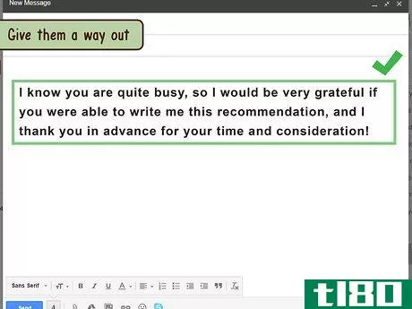 Image titled Ask for a Letter of Recommendation Through Email Step 7