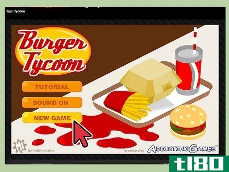 Image titled Be Successful in the Burger Tycoon Game Step 1