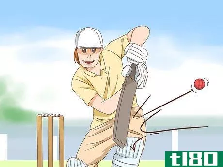 Image titled Bat Against Fast Bowlers Step 6