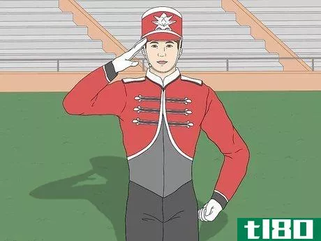 Image titled Be a Drum Major Step 5
