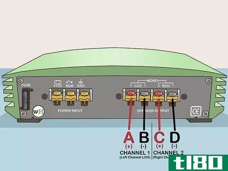 Image titled Bridge an Amplifier Step 2