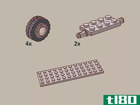 Image titled Build a LEGO Car Step 1