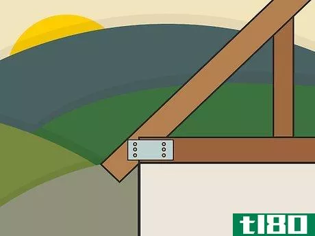Image titled Build a Gable Roof Step 08