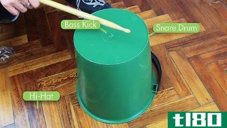 Image titled Bucket Drum Step 5