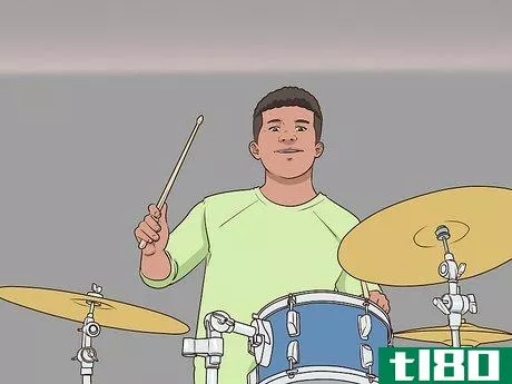 Image titled Become a Professional Drummer Step 1