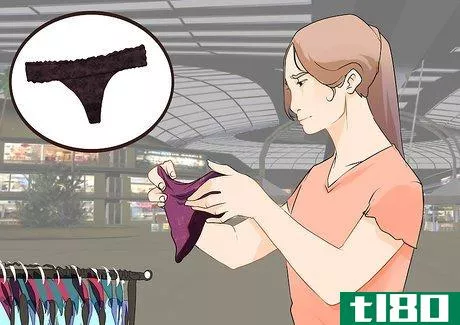 Image titled Buy and Wear Thong Underwear Without Your Parents Knowing Step 4