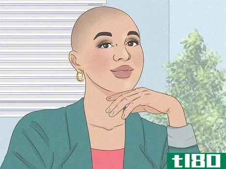 Image titled Be a Bald and Beautiful Woman Step 5