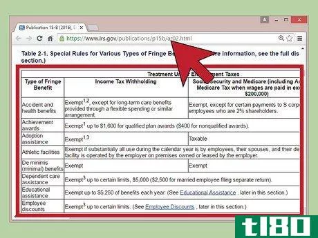 Image titled Calculate Fringe Benefits Step 18