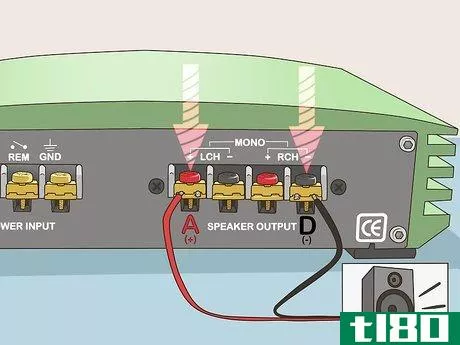 Image titled Bridge an Amplifier Step 3