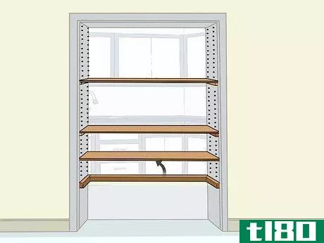 Image titled Build Adjustable Pantry Shelves Step 9