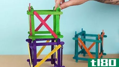 Image titled Build a Popsicle Stick Tower Step 11