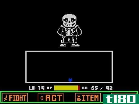 Image titled Beat Sans in Undertale Step 1
