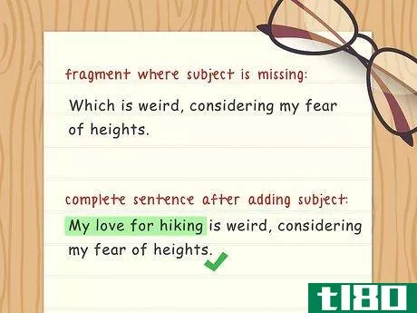 Image titled Avoid Sentence Fragments Step 9