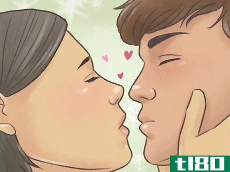 Image titled Breathe While Kissing Step 8