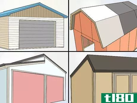 Image titled Build a Shed Roof Step 1