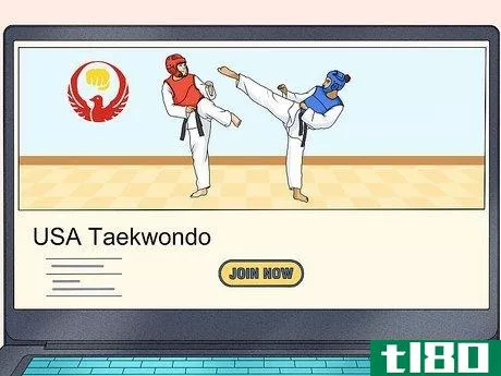 Image titled Become an Olympic Fighter in Taekwondo Step 1