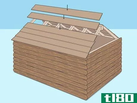 Image titled Build a Miniature Faux Log Cabin Step 12