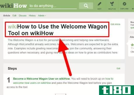 Image titled Become a Welcome Wagon User on wikiHow Step 2.png