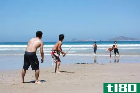 Image titled Beach cricket