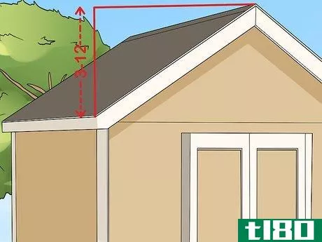 Image titled Build a Shed Roof Step 2
