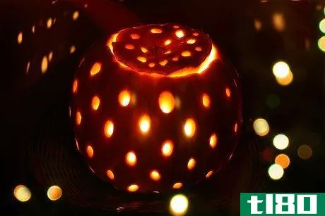 Image titled Carve a Disco Ball Pumpkin Intro