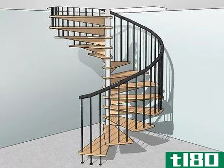 Image titled Build Spiral Stairs Step 15