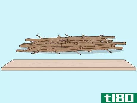 Image titled Build a Miniature Faux Log Cabin Step 1