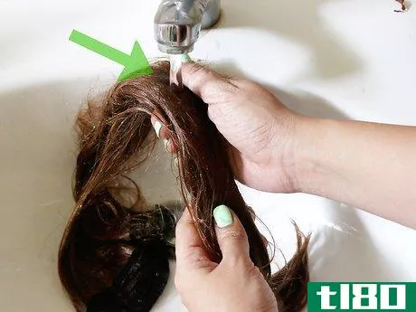 Image titled Care for Human Hair Extensions Step 9