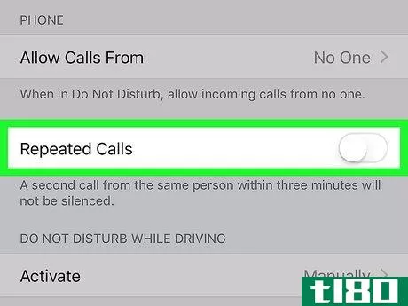 Image titled Block All Incoming Calls on iPhone or iPad Step 7