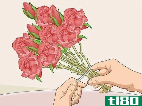 Image titled Arrange Flowers in a Vase Step 6