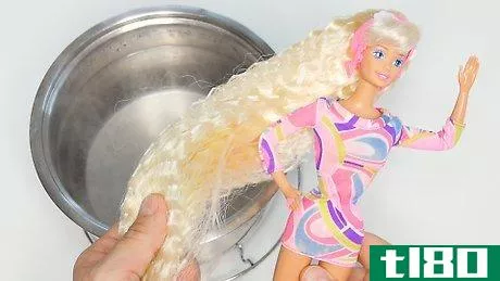 Image titled Boil Wash Doll Hair Step 8