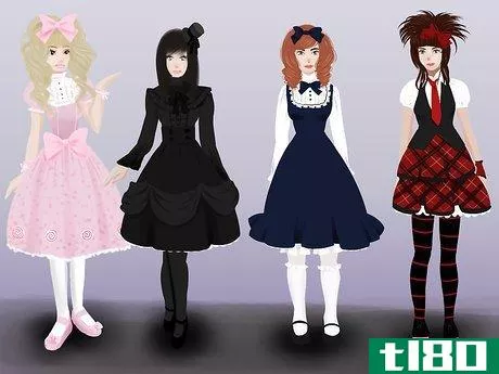 Image titled Be a Gothic Lolita Step 2