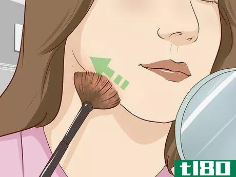 Image titled Apply Shimmer Powder on Your Face and Body Step 10.jpeg