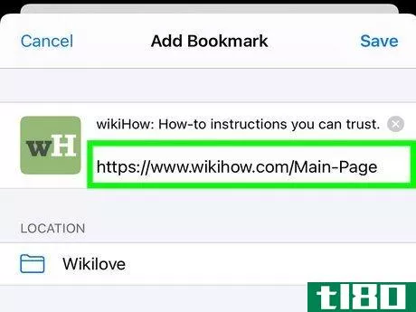 Image titled Bookmark on an iPad Step 5