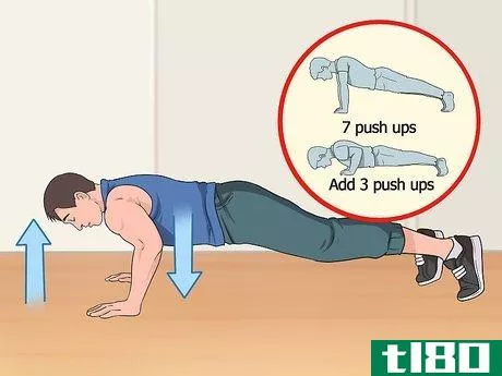 Image titled Build Muscle Doing Push Ups Step 4